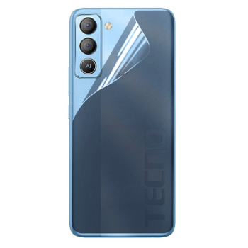 Протиударна гідрогелева плівка Hydrogel Film для Tecno Pop 5 LTE на задню панель, Transparent