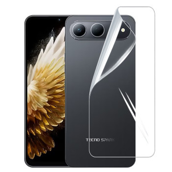Гідрогелева плівка Hydrogel Film для Tecno Spark 40 5G на задню панель, Transparent