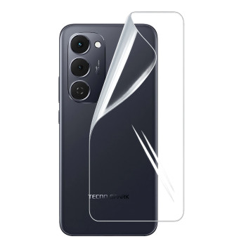 Гідрогелева плівка Hydrogel Film для Tecno Spark 40 Pro+ на задню панель, Transparent