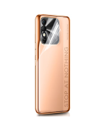 Протиударна гідрогелева плівка Hydrogel Film для Tecno Spark 8T на задню панель, Transparent