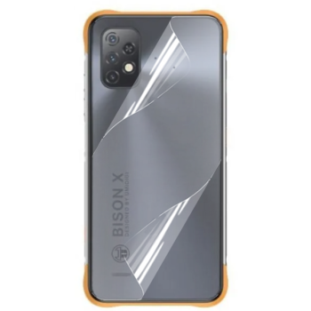 Противоударная гидрогелевая пленка Hydrogel Film для Umidigi Bison X10 на заднюю панель, Transparent