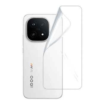Гидрогелевая пленка Hydrogel Film для Vivo iQOO 15 на заднюю панель, Transparent