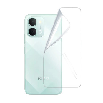 Гидрогелевая пленка Hydrogel Film для Vivo iQOO Z11x на заднюю панель, Transparent