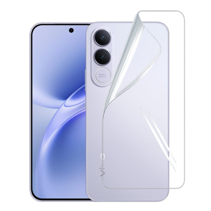 Гидрогелевая пленка Hydrogel Film для Vivo V70 FE на заднюю панель, Transparent