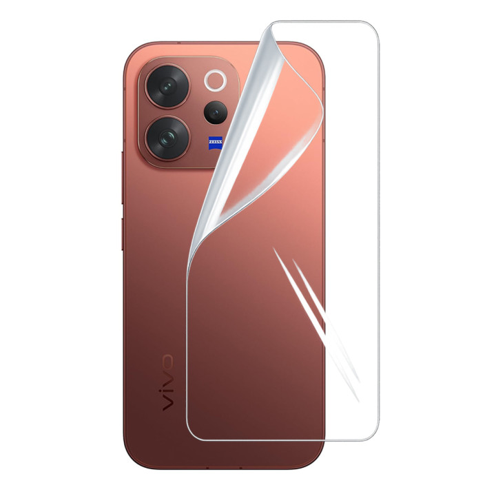 Гидрогелевая пленка Hydrogel Film для Vivo V70 на заднюю панель, Transparent