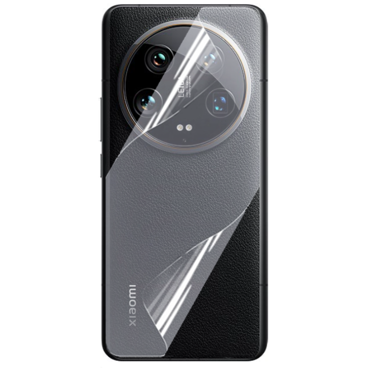 Протиударна гідрогелева плівка Hydrogel Film для Xiaomi 14 Ultra​​​​ на задню панель, Transparent