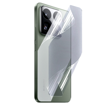 Противоударная гидрогелевая пленка Hydrogel Film для Xiaomi 15 Pro на заднюю панель, Transparent