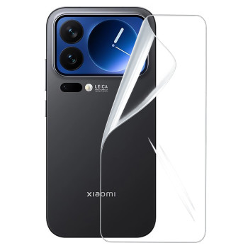 Гідрогелева плівка Hydrogel Film для Xiaomi 17 Pro 5G на задню панель, Transparent