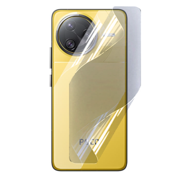 Протиударна гідрогелева плівка Hydrogel Film для Xiaomi Poco F7 Ultra на задню панель, Transparent