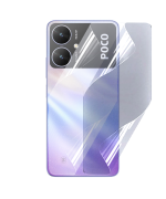 Протиударна гідрогелева плівка Hydrogel Film для Xiaomi Poco M6 5G​ на задню панель, Transparent