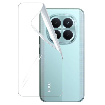 Гідрогелева плівка Hydrogel Film для Xiaomi Poco M8 Pro​​ на задню панель, Transparent