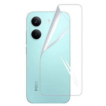 Гідрогелева плівка Hydrogel Film для Xiaomi Poco X8 Pro на задню панель, Transparent