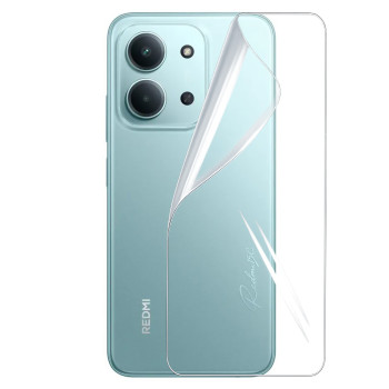 Гидрогелевая пленка Hydrogel Film для Xiaomi Redmi 15C 5G на заднюю панель, Transparent