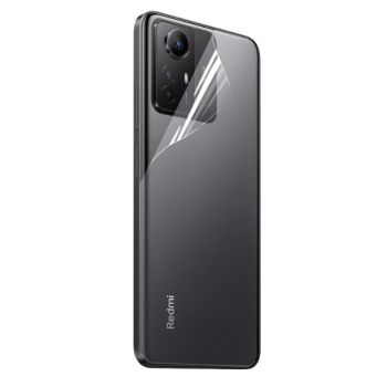 Протиударна гідрогелева плівка Hydrogel Film для Xiaomi Redmi Note 12s на задню панель, Transparent
