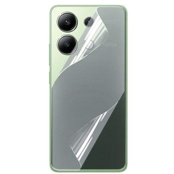 Протиударна гідрогелева плівка Hydrogel Film для Xiaomi Redmi Note 13 4G на задню панель, Transparent