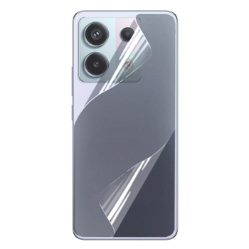 Противоударная гидрогелевая пленка Hydrogel Film для Xiaomi Redmi Note 13 Pro 5G на заднюю панель, Transparent