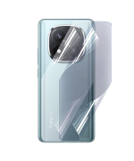 Противоударная гидрогелевая пленка Hydrogel Film для Xiaomi Redmi Note 14 Pro+ 5g на заднюю панель, Transparent