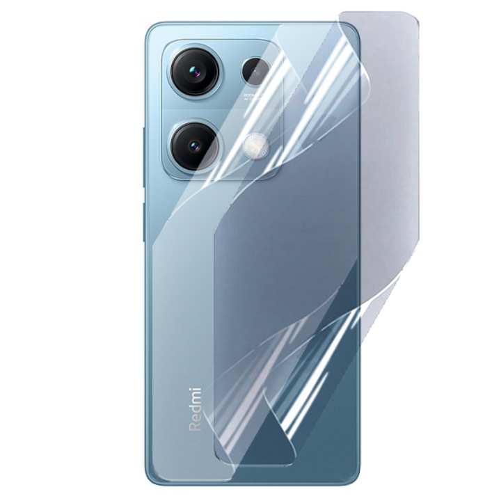 Протиударна гідрогелева плівка Hydrogel Film для Xiaomi Redmi Note 14S​ на задню панель, Transparent