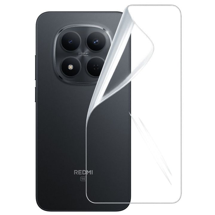 Гідрогелева плівка Hydrogel Film для Xiaomi Redmi Note 15 Pro 4G на задню панель, Transparent