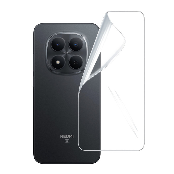 Гідрогелева плівка Hydrogel Film для Xiaomi Redmi Note 15 Pro 5G на задню панель, Transparent