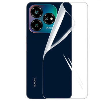 Гідрогелева плівка Hydrogel Film для ZTE Axon 60 Lite на задню панель, Transparent