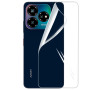 Гидрогелевая пленка Hydrogel Film для ZTE Axon 60 Lite​​​​​​​ на заднюю панель, Transparent