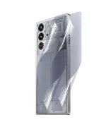 Противоударная гидрогелевая пленка Hydrogel Film для ZTE Red Magic 10 Pro+ на заднюю панель, Transparent