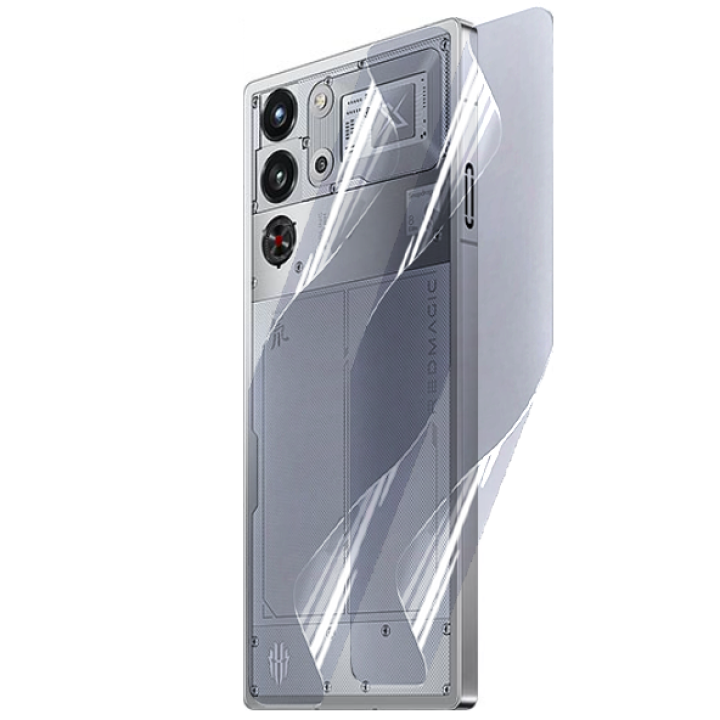 Протиударна гідрогелева плівка Hydrogel Film для ZTE Red Magic 10 Pro+ на задню панель, Transparent