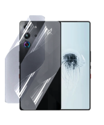 Противоударная гидрогелевая пленка Hydrogel Film для ZTE Red Magic 10 Pro на заднюю панель, Transparent
