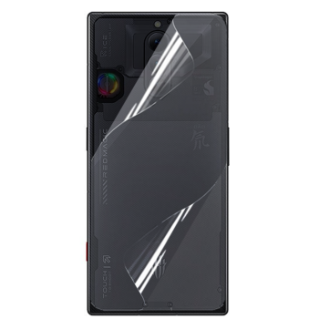 Протиударна гідрогелева плівка Hydrogel Film для ZTE Red Magic 8s Pro на задню панель, Transparent