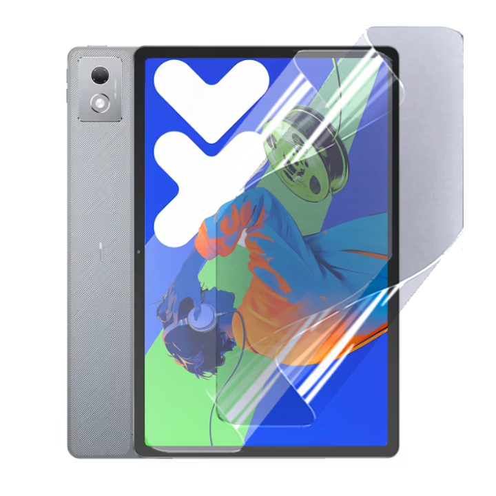 Противоударная гидрогелевая пленка Hydrogel Film для Lenovo Xiaoxin Pad Pro 12.7 2025​, Transparent
