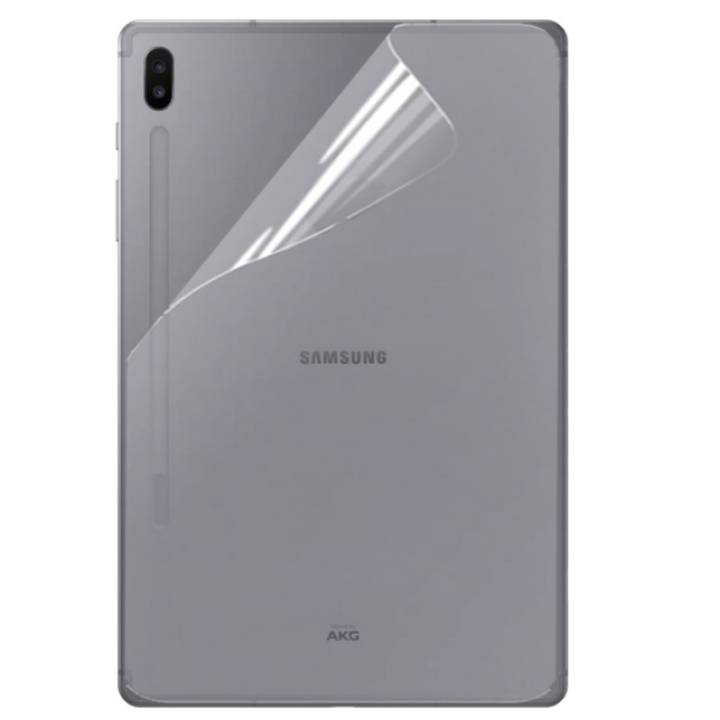 Противоударная гидрогелевая пленка Hydrogel Film для Samsung Galaxy Tab S6 10.5 2019 / 2020 на заднюю панель, Transparent