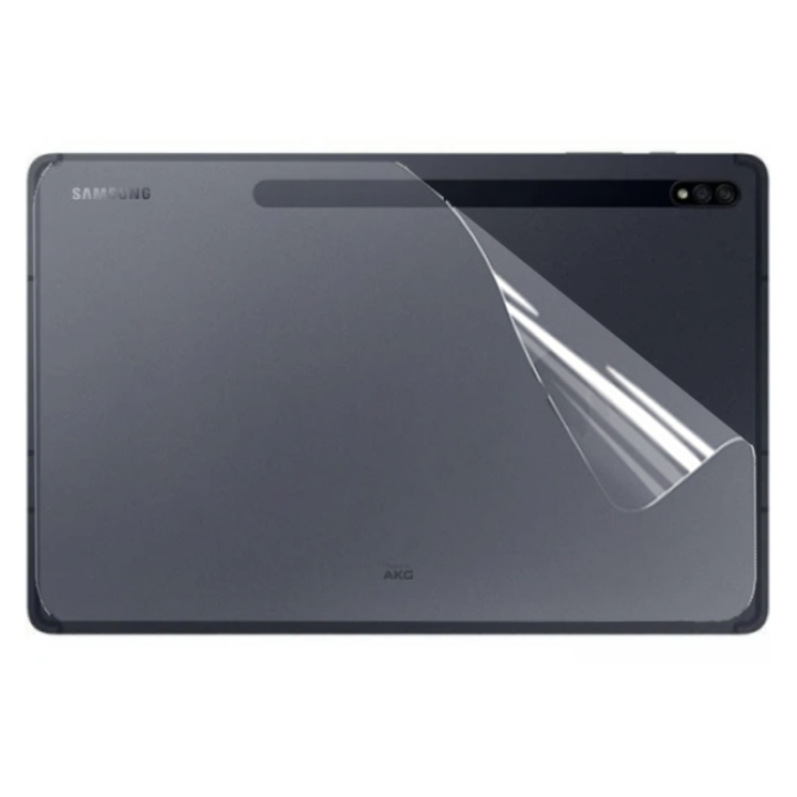 Протиударна гідрогелева плівка Hydrogel Film для Samsung Galaxy Tab S7 Plus на задню панель, Transparent
