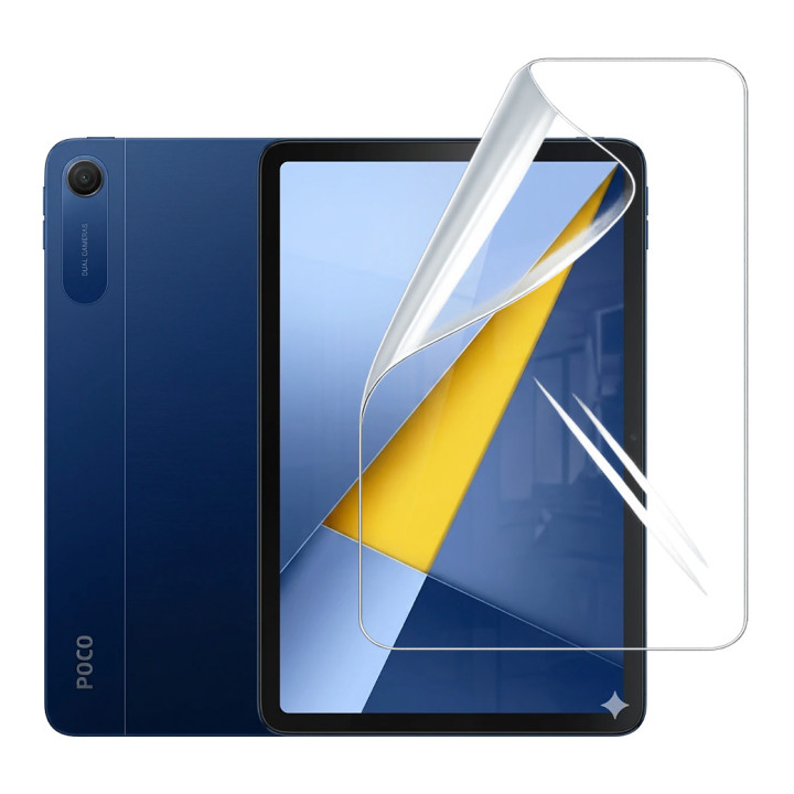 Гидрогелевая пленка Hydrogel Film для Xiaomi Poco Pad C1, Transparent
