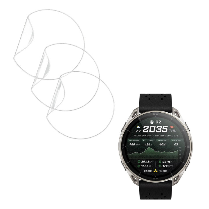 Гідрогелева плівка Hydrogel Film для Amazfit Cheetah 2 Ultra (6 шт), Transparent