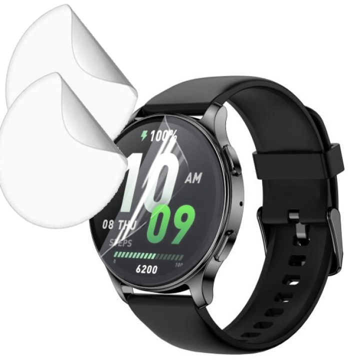 Противоударная гидрогелевая пленка Hydrogel Film для Amazfit Pop 3R (6 шт), Transparent