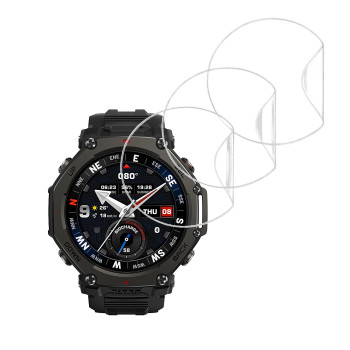Гидрогелевая пленка Hydrogel Film для Amazfit T-Rex 3 Pro 48mm (6 шт), Transparent