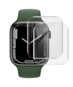 Противоударная гидрогелевая пленка Hydrogel Film для Apple Watch Series 7 45 mm 3 шт, Transparent