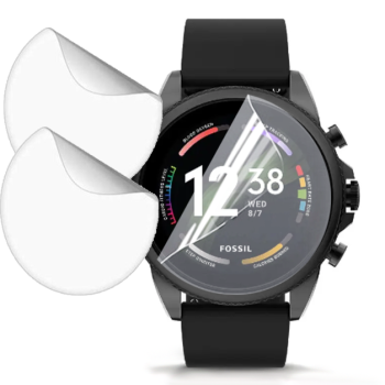 Противоударная гидрогелевая пленка Hydrogel Film для Fossil Gen 6 44mm (6 шт), Transparent