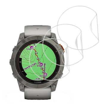 Гидрогелевая пленка Hydrogel Film для Garmin Fenix 7X Pro (6 шт), Transparent