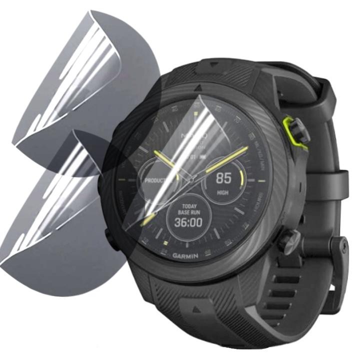 Протиударна гідрогелева плівка Hydrogel Film для Garmin MARQ (Gen 2)​​​ (6 шт), Transparent