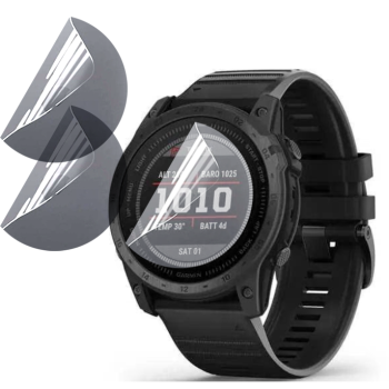 Противоударная гидрогелевая пленка Hydrogel Film для Garmin Tactix 7 (6 шт), Transparent