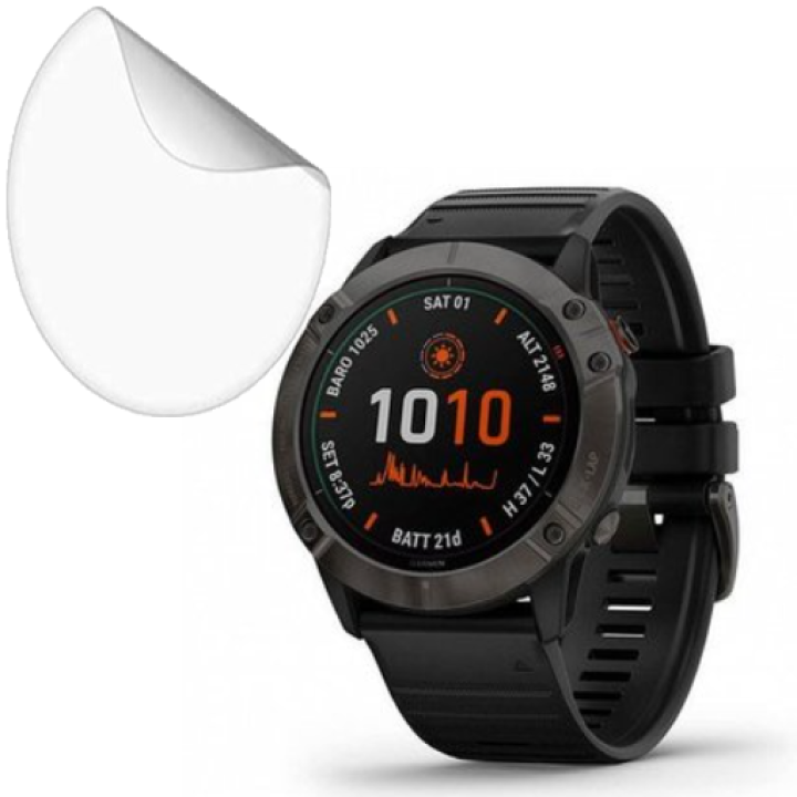 Протиударна гідрогелева плівка Hydrogel Film для Garmin Fenix 6X Pro (6 шт), Transparent