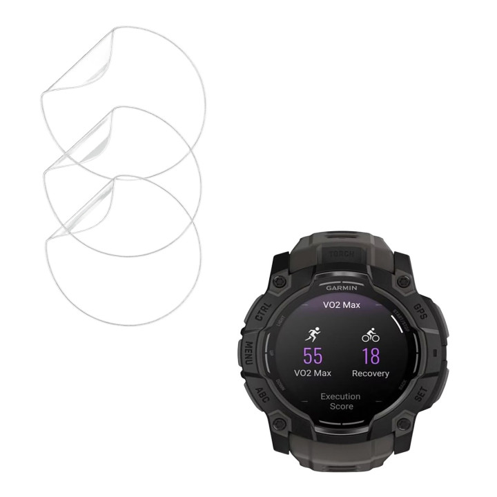Гідрогелева плівка Hydrogel Film для Garmin Instinct 3​ (6 шт), Transparent