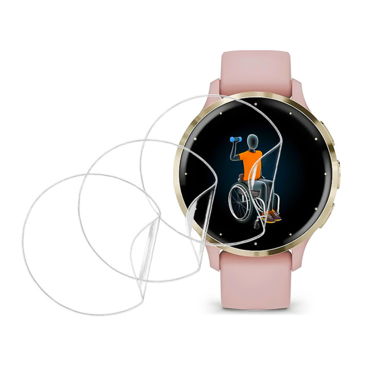 Гідрогелева плівка Hydrogel Film для Garmin Venu 3S 41mm​ (6 шт), Transparent
