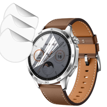 Протиударна гідрогелева плівка Hydrogel Film для Huawei Watch GT 4 46mm (6 шт), Transparent