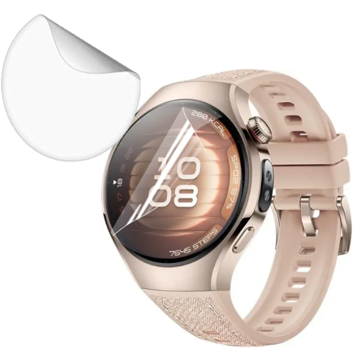 Протиударна гідрогелева плівка Hydrogel Film для Huawei Watch 5 42mm (6 шт), Transparent