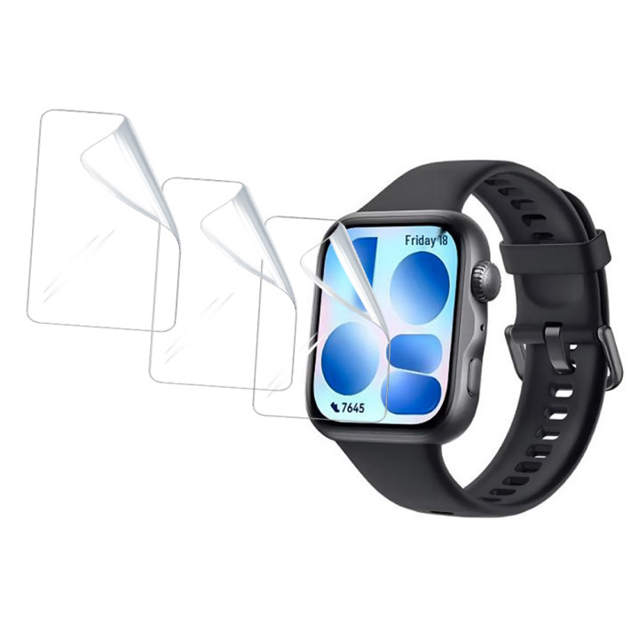Гідрогелева плівка Hydrogel Film для Huawei Watch Fit 5​ (6 шт), Transparent