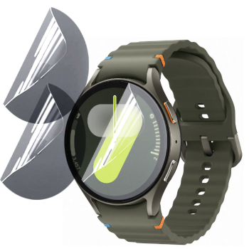 Противоударная гидрогелевая пленка Hydrogel Film для Samsung Galaxy Watch 7 44mm 6шт, Transparent