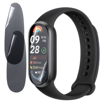 Протиударна гідрогелева плівка Hydrogel Film для Xiaomi Band 9 (6 шт), Transparent